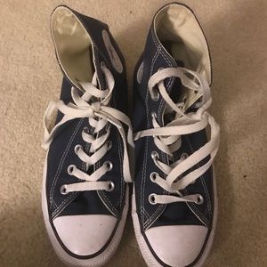Navy converse